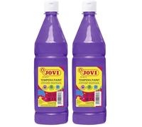Jovi Tempera liquida escolar 1000 ml violeta (Paquete de 2)