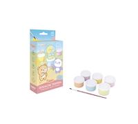 Jovi - Témpera Líquida Kawaii - 6 Botes de 35 ml + Pincel - Colores Pastel