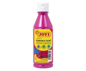 Jovi tempera paint tempera liquida - base agua - lista para usar - alto poder cubriente - secado rapido - excelente fluidez - adherencia en multiples superficies - color rosa