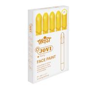 Jovi - Twist Face Paint, Maquillaje Facial Infantil, 5 Unidades, Color Amarillo (19102)