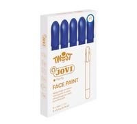 Jovi - Twist Face Paint, Maquillaje Facial Infantil, 5 Unidades, Color Azul Oscuro (19113)