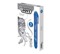 Jovi - twist maquillaje facial infantil, azul oscuro, 5 uds, hipoalerg