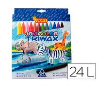 Jovicolor Triwax Lápiz Cera c/ 24 Unidades
