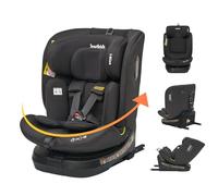 Jovikids i-Size Silla de coche bebe grupo 0 1 2 3 Isofix, 360 Universal, Reclinación Ajustable, silla para coche de 0 a 12 años, 40-150cm, Silla Top Tether (Negro)