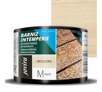 JOVIRA PINTURAS 375 ml | Barniz Intemperie al Agua, para el cuidado y la decoración de maderas en exterior. (375 Mililitros, Mate) H-25