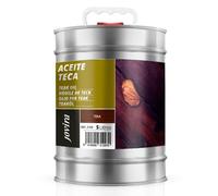 JOVIRA PINTURAS 5L | Aceite Teca, para madera exterior, Protección y restauración de la madera Teca en intemperie. (5 Litros, Teca) G-33