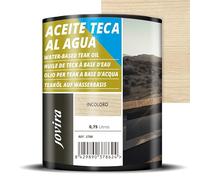 JOVIRA PINTURAS 750 ml - Aceite Teca Agua, Protección y restauración de la madera Teca en intemperie (750 Mililitros, Incoloro) E-18A