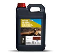 JOVIRA PINTURAS Aceite Teka al Agua, Protección y restauración de la madera Teca en intemperie. (5 Litros, Teka) E-27B