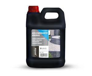 JOVIRA PINTURAS Aglomerante de Áridos. Estabilizador para Piedras y Rocas de Jardín (2 Litros) C-1B