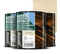 JOVIRA PINTURAS Barniz Cristal Muebles al Agua Brillante (3X750 Mililitros)
