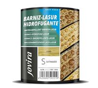 JOVIRA PINTURAS BARNIZ-LASUR Hidrofugante Protector Satinado al Agua | 750 ml | Protege, decora y embellece todo tipo de madera con efecto perlado. (750 Mililitros, Pino) E-22