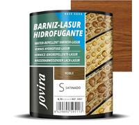 JOVIRA PINTURAS BARNIZ-LASUR Hidrofugante Protector Satinado al Agua |750 ml |Protege, decora y embellece todo tipo de madera con efecto perlado. (750 Mililitros, Roble) E-30
