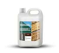JOVIRA PINTURAS BARNIZ-LASUR Hidrofugante Protector Satinado al Agua. Protege, decora y embellece todo tipo de madera con efecto perlado. (2 Litros, Castaño) K-17