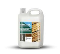JOVIRA PINTURAS BARNIZ-LASUR Hidrofugante Protector Satinado al Agua. Protege, decora y embellece todo tipo de madera con efecto perlado. (2 Litros, Teka)