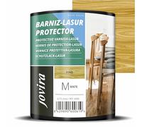 JOVIRA PINTURAS BARNIZ-LASUR Protector MATE al Agua |750 ML| Protege, decora y embellece todo tipo de madera. (750 Mililitros, Pino) G-16