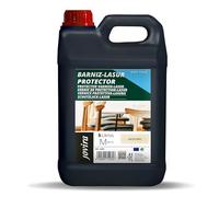 JOVIRA PINTURAS BARNIZ-LASUR Protector Mate al Agua. Protege, decora y embellece todo tipo de madera. (5 Litros, Incoloro) K-7