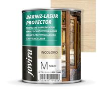 JOVIRA PINTURAS BARNIZ-LASUR Protector Mate. Protege, decora y embellece todo tipo de madera (750 Mililitros, Incoloro) G-2
