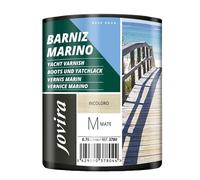 JOVIRA PINTURAS Barniz Marino al Agua. Especial resistencia en ambientes Marinos. (750 Mililitros, Mate) H-32