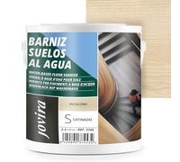 JOVIRA PINTURAS Barniz Suelos al Agua, protege todo tipo de suelos de madera en interior. (2,3 Litros, Satinado)