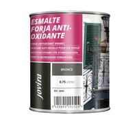 JOVIRA PINTURAS Esmalte Forja Antioxidante al Disolvente. Protección y decoración sobre hierro. (750 Mililitros, Bronce)