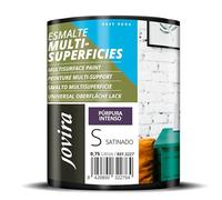 JOVIRA PINTURAS Esmalte Multisuperficies al Agua Satinado. Decora y protege superficies de difícil adherencia. (750 Mililitros, Púrpura intenso) -T