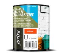 JOVIRA PINTURAS Esmalte Multisuperficies al Agua, Ultramate. Decora y protege superficies de difícil adherencia. (750 Mililitros, Naranja) -T