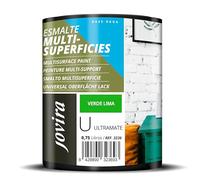 JOVIRA PINTURAS Esmalte Multisuperficies al Agua, Ultramate. Decora y protege superficies de difícil adherencia. (750 Mililitros, Verde Lima) -T