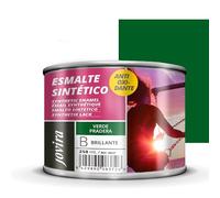JOVIRA PINTURAS Esmalte Sintético Antioxidante. Esmalte directo sobre oxido. Para la protección y decoración de superficies de madera, hierro y acero. Brillante (250 Mililitros, Verde Pradera)