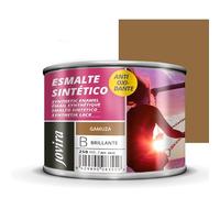 JOVIRA PINTURAS Esmalte Sintético Antioxidante. Esmalte directo sobre oxido. Para la protección y decoración de superficies de madera, hierro y acero. Brillante (250 Mililitros, Gamuza)