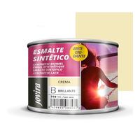 JOVIRA PINTURAS Esmalte Sintético Antioxidante. Esmalte directo sobre oxido. Para la protección y decoración de superficies de madera, hierro y acero. Brillante (250 Mililitros, Crema)