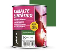 JOVIRA PINTURAS Esmalte Sintético Antioxidante. Esmalte directo sobre oxido. Para la protección y decoración de superficies de madera, hierro y acero. Brillante (750 Mililitros, Verde Pradera)