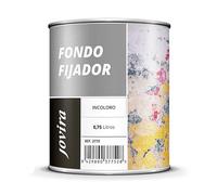 JOVIRA PINTURAS Fondo Fijador. Para fijar y dar dureza a los materiales de construcción degradados o pulverulentos. (750 Mililitros)