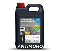 JOVIRA PINTURAS Impermeabilizante Hidrofugante ANTIMOHO. Transparente e Invisible, cubiertas, baldosas, hormigón, terrazas, tejados. Repelente al agua. (5 Litros - H.Antimoho)