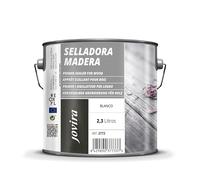 JOVIRA PINTURAS Imprimación Madera Selladora. Imprimación Sintética Blanca. (2,3 Litros)