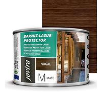 JOVIRA PINTURAS Lasur Protector Mate. Protege, decora y embellece todo tipo de madera (375 Mililitros, Nogal) G-6