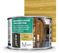 JOVIRA PINTURAS Lasur Protector Mate. Protege, decora y embellece todo tipo de madera (375 Mililitros, Pino) G-21