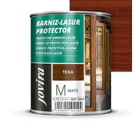 JOVIRA PINTURAS. Lasur Protector Mate. Protege, decora y embellece todo tipo de madera (750 Mililitros, Teka) G-11