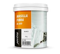 JOVIRA PINTURAS Masilla con Fibra. Rellena, arma y sella todo tipo de fisuras, grietas y microfisuras. (1 Kg)