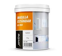 JOVIRA PINTURAS Masilla estandar para interiores. Especial para tapar, rellenar fisuras y agujeros. Lista al uso. (1 Kg)