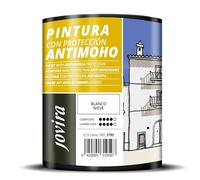 JOVIRA PINTURAS Pintura Antimoho, Evita el moho, resistente a la aparición de moho en paredes, aspecto mate. (750 Mililitros, Blanco Nieve) -T