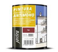 JOVIRA PINTURAS Pintura Antimoho, Evita el moho, resistente a la aparición de moho en paredes, aspecto mate. (750 Mililitros, Teja) -T