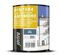 JOVIRA PINTURAS Pintura Antimoho, Evita el moho, resistente a la aparición de moho en paredes, aspecto mate. (750 Mililitros, Azul Denim) -T