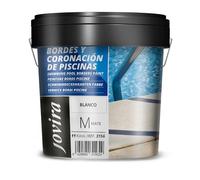 JOVIRA PINTURAS Pintura Bordes y Coronación de Piscinas. Antideslizante especial para renovar los bordes de las piscinas. (11 Kg, Blanco)