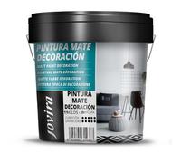 JOVIRA PINTURAS Pintura Mate Decoración, Blanco Liso, Interior-Exterior,Para Paredes, Techos y Fachadas, (11 Kg) A-13C
