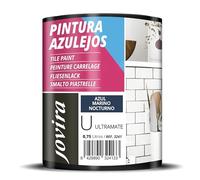 JOVIRA PINTURAS Pintura para Azulejos al Agua, Ultramate. Da una imagen nueva a tu cocina y baño. (750 Mililitros, Azul Marino Nocturno) - T