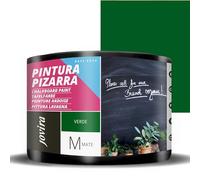 JOVIRA PINTURAS Pintura Pizarra al agua. Para pintar, dibujar y escribir con tiza sobre paredes. (375 Mililitros, Verde) C-36
