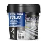 JOVIRA PINTURAS Pintura Suelos, Garajes y Pavimentos Deportivos En General, Acabado Mate, Protege y Decora Las Superficies de Hormigón, Cemento y Asfalto, (11 Kg, Gris) A-19C
