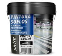 JOVIRA PINTURAS Pintura Suelos, Garajes y Pavimentos Deportivos En General, Acabado Mate, Protege y Decora Las Superficies de Hormigón, Cemento y Asfalto, (15 Litros, Antracita) 20 Kg