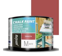 JOVIRA PINTURAS Pintura Tiza - Chalk Paint al Agua Mate. Renueva tus muebles con creatividad. (375 Mililitros, Terracota) C-23