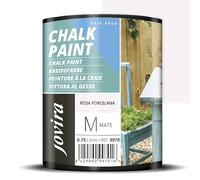 JOVIRA PINTURAS Pintura Tiza - Chalk Paint al Agua Mate. Renueva tus muebles con creatividad. (750 Mililitros, Rosa Porcelana) C-26A